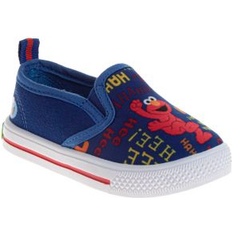 Sesame Street Toddler Girls Slip On Sneakers - Navy
