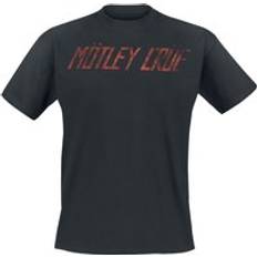 Môtley Crèe T-shirt - Distressed Logo - Svart