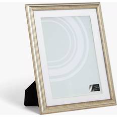 John Lewis Ribbed Certificate Diploma & Mount A4 21 x 30 cm Champagne Photo Frame