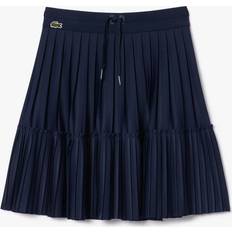 Lacoste Skirts Lacoste Pleated Jersey Skirt - Navy Blue