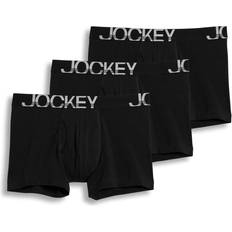 Jockey Men's Underwear ActiveStretch Boxer Brief - Black