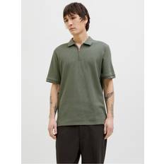 Jack & Jones Green Polo Shirts Jack & Jones Plain Polo T-shirt