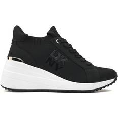 DKNY Kasia Wedge Sneakers - Black