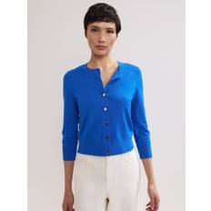 Phase Eight Cardigans Phase Eight Robin Button Cardigan - Blue