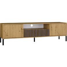 Selsey Szafka RTV Kamaro 160 Dab Artisan Front Ryflowany TV-bord