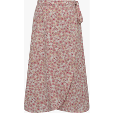 Peony Wrap Skirt - Rose/Pink