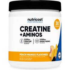 Persika Kreatin Nutricost Creatine Aminos 30 Servings Peach Mango Flavored