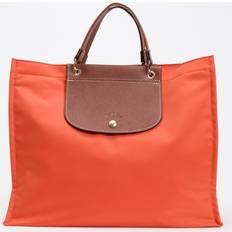 Longchamp Toteväskor Longchamp Totebag Cabas Du Marché L Paprika