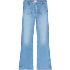 Wrangler Jeans Flare Frau - Bleu