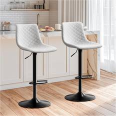 STOOLINK Justerbar Höjd Set Om 2 150 kg Barstol 113cm 2st