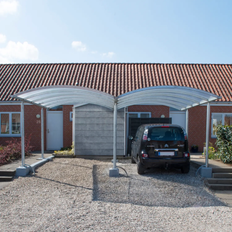 Stålcarport F&H COM Stålcarport 9136397 (Areal )