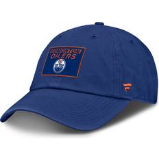 Fanatics NHL Blå Unconstructed Keps Edmonton Oilers Authentic Pro Rink Prime Blue Dad Cap