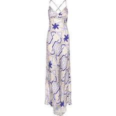 Malina Kläder Malina Cornelia Slip Maxi Dress - Vit