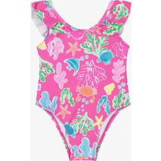 Girls Sea Life Swimsuit - Pink