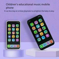 Interactive Toy Phones on sale Shein Infant And Toddler English Touchscreen Simulated IPhone Toy