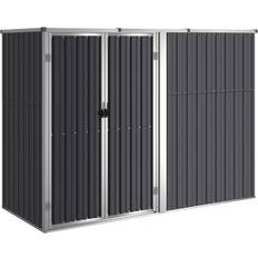 vidaXL Abri À Outils de Jardin Anthracite 225x89x161cm (Surface du bâtiment )