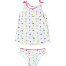Elastane Bikinis Children's Clothing Mr. Wonderful Girls' Star Print Bikini - Bleu