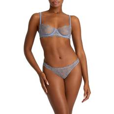 Coco de Mer Elandra Balcony Bra - Powder Blue
