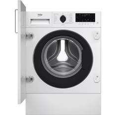 Beko WTIK84122F Integrated Washing Machine 8kg Load 1400rpm Spin White