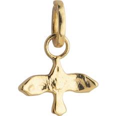 ENAMEL Copenhagen Silver Berlocker & Hängen ENAMEL Copenhagen Charm Devoted Swallow Dam Hängsmycken - 9,5 mm