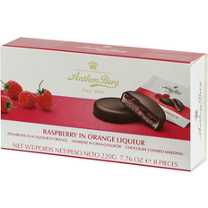 Anthon Berg Anthon Berg Raspberry In Orange Liqueur Chocolate Covered Marzipan 220g