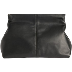 Väskor Flattered Clay Clutch Leather - Black