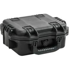vidaXL Portable Flight Case Black PP