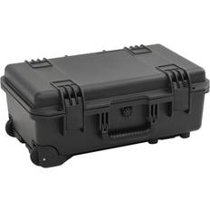 vidaXL Portable Flight Case Black PP