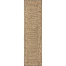 Dunelm Jute Braid Border Beige 60x230cm