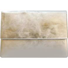 Apatchy London Leather 13-14 Inch Laptop Sleeve Gold