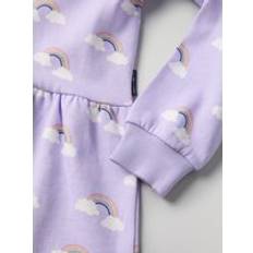 Polarn O. Pyret Dresses Polarn O. Pyret Kids' Unicorn Print Sweatshirt Dress - Purple