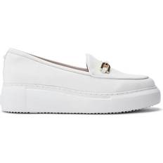 Moda In Pelle Chamomile Leather Loafers - White