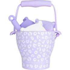 Swim Essentials Lila Leopard Silicone Beach Set