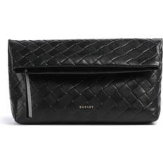 Radley Clutches Radley Weaver Lane Woven Leather Medium Flapover Clutch Bag