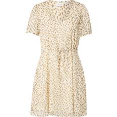 Recycled Fabric Dresses Vila Vifalia Short Sleeved Short Dress