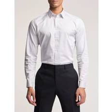 Ted Baker Quinn Slim Fit Shirt - White Micro Diamond