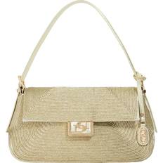 Dune Highgate Textured Fabric Shoulder Bag - Gold