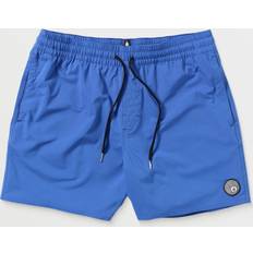 Volcom Herr Badkläder Volcom Lido Solid Trunk 16 Inch Boardshorts - Blue