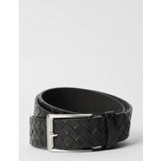 Burton Skärp Burton Mens Black Cross Hatch Detail Belt