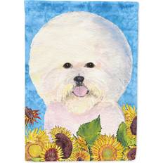 Garden & Outdoor Environment Caroline's Treasures Bichon Frise Flag Canvas Large Multicolor