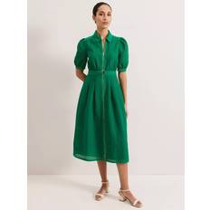 Phase Eight Carey Textured Dress - Green