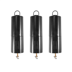 Garden & Outdoor Environment Torribaly Hanging Black Rotating Motor 3 Pack