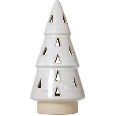 Ceramic Christmas Decorations Hill Interiors Medium Cut-Out with Led Lights 10 x 10 x 19 cm Christmas Tree