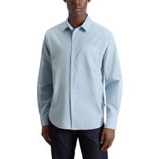 Woolrich Cotton Regular Fit Summer Shirt Jet Stream