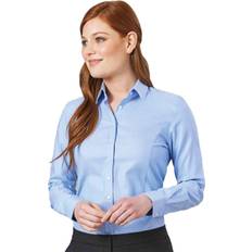 Womens Albany Oxford Formal Shirt - Himmelsblå Färg