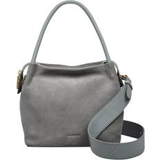Radley Blue Bags Radley Road Suede Small Ziptop Crossbody - Artichoke