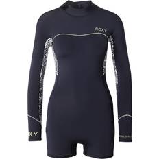 Våddragter på tilbud Roxy Dame Swell Serie 2mm Langærmet Back Zip Springsuit