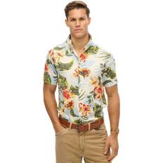 Orange Shirts Superdry Hawaiian Print Short Sleeve Shirt - Orange