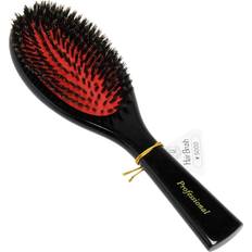 Hårprodukter Large Black Cushion Brush Boar Bristle