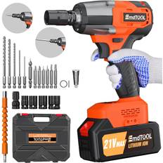 Brushless Impact Wrench on sale Temu Brushless Cordless Impact Wrench 21V 550nm